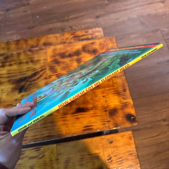 Vintage 2003 How Ganesha Got His Elephant Head Indian Stories For Children Book - Picture 10 of 10